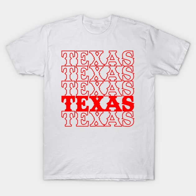 Texas T-Shirt by Throwzack
